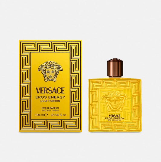Versace Eros Energy Eau de Parfum for Men 100ml | Long Lasting Fresh Citrus Scent | Authentic UK Seller VERSACE