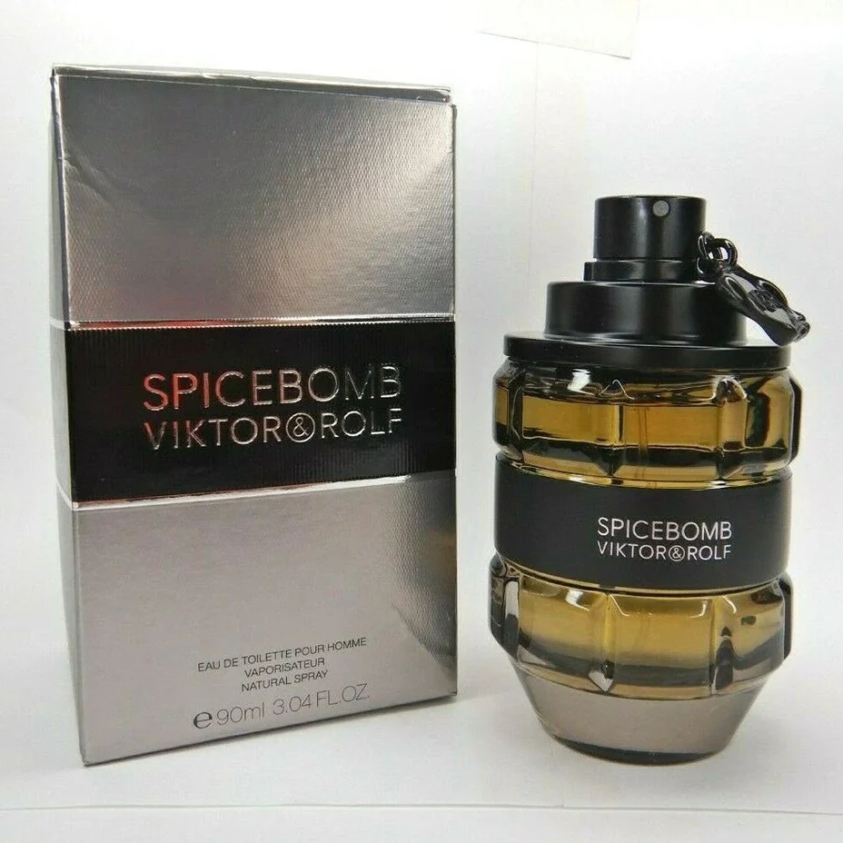 Viktor & Rolf Spicebomb Eau de Toilette 3.04 oz / 90 ml – 2018 Formula Men’s Cologne | Authentic | Free USA Shipping