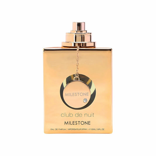 Armaf Club de Nuit Milestone EDP 105ml | Luxury Unisex Aquatic Perfume | Bergamot, Marine Accord, Violet, Sandalwood & Vetiver | Free Delivery All Over USA