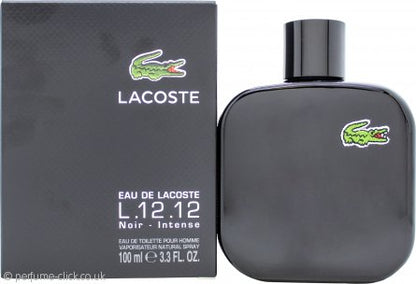 Lacoste L.12.12 Noir Intense EDT 100ml for Men | Free UK Delivery | Fast 3 Day Shipping Lacoste