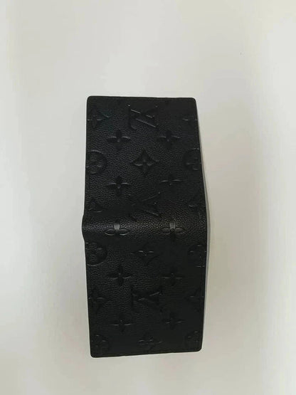 Louis Vuitton Men’s Monogram Macassar Canvas Wallet – Authentic Black Designer Luxury Bi-Fold | Free 3–5 Day USA Shipping