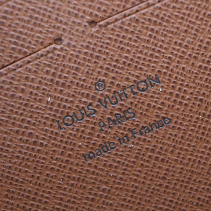 Louis Vuitton Long Zippy Wallet Monogram Leather Brown – Made in France Authentic Luxury Organizer | Free 3–5 Day USA Shipping