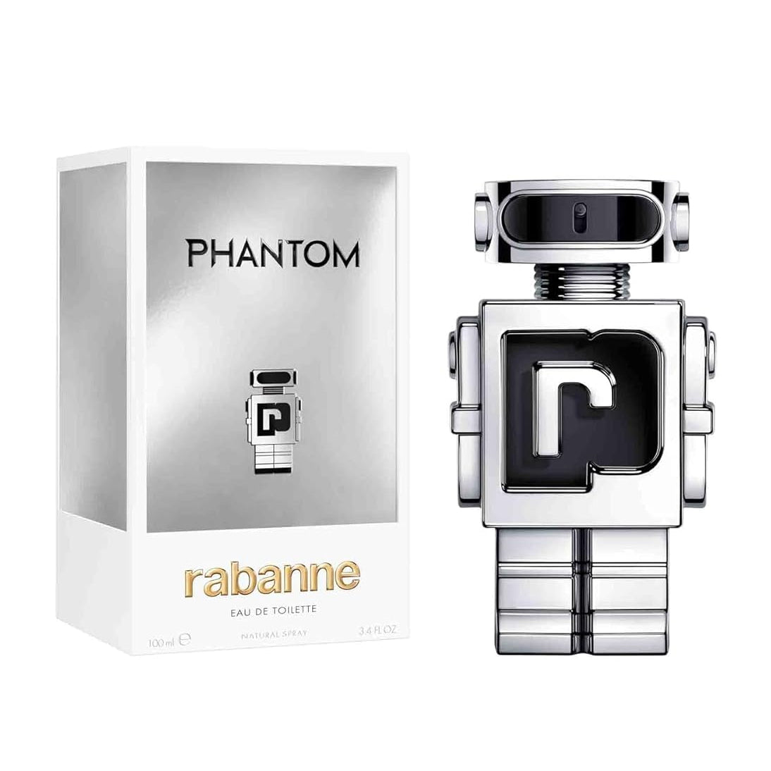 Phantom by Paco Rabanne Eau de Toilette 100ml – Men’s Fresh Woody Fragrance | Fast & Free UK 3-Day Delivery Paco Rabanne