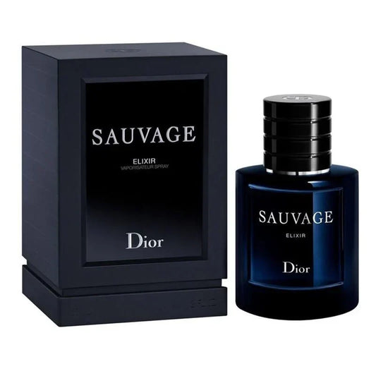 Dior Sauvage Elixir Parfum 2.0 oz Spray by Dior – Ultra Intense Spicy Woody Men’s Fragrance | Free USA 3-Day Delivery