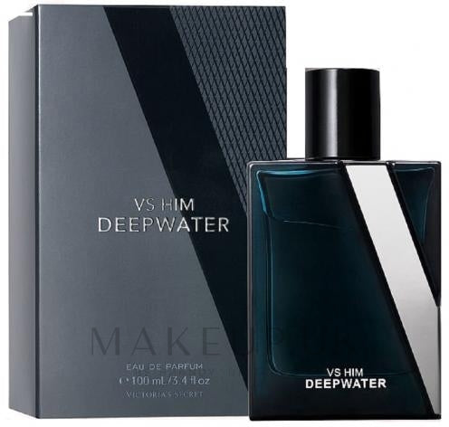 Victoria's Secret VS Him Deepwater Eau de Parfum 100ml – Fresh Aromatic Men’s Fragrance | Fast & Free UK 3-Day Delivery Victoria’s Secret