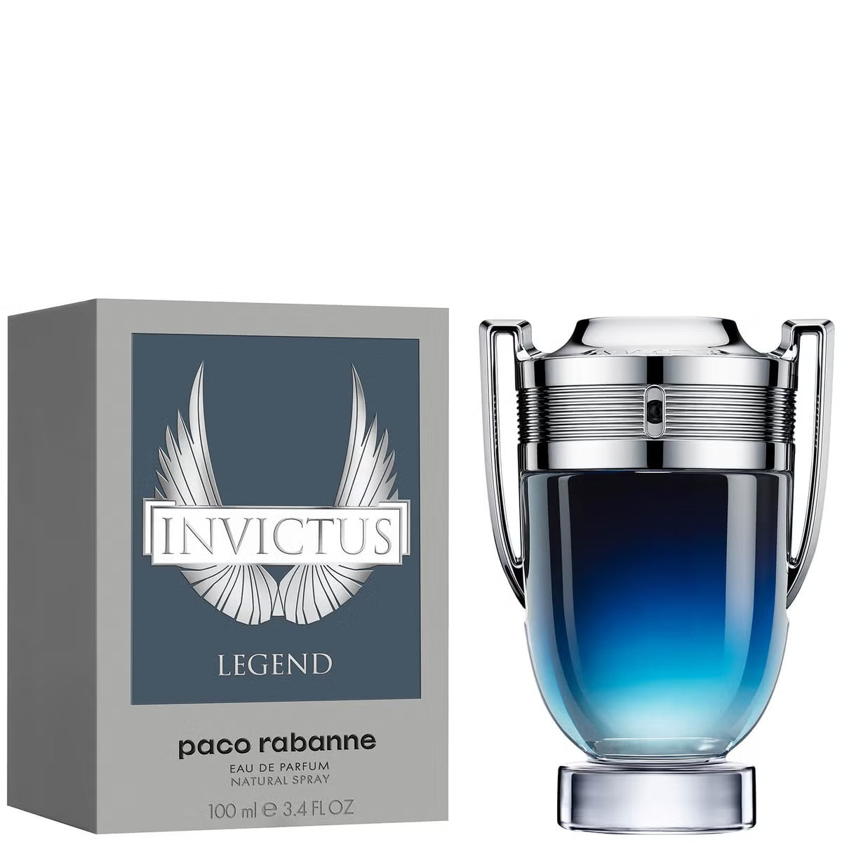 Paco Rabanne Invictus Legend Eau de Parfum 100ml – Men’s Fresh Woody Fragrance | Fast & Free UK 3-Day Delivery Paco Rabanne