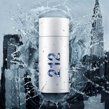 Carolina Herrera 212 Men Aqua EDT 100ml — Fresh Aquatic Cologne Free 3-days Fast USA Delivery