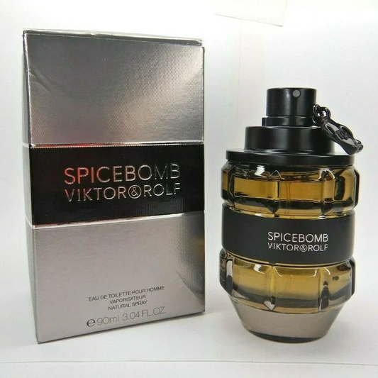 Viktor & Rolf Spicebomb Eau de Toilette 3.04 oz / 90 ml – 2018 Formula Men’s Cologne | Authentic | Free USA Shipping