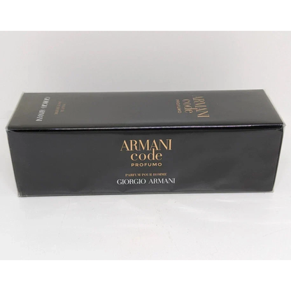 Giorgio Armani Code Parfum 3.7 oz (110 mL) for Men – Sealed Pack