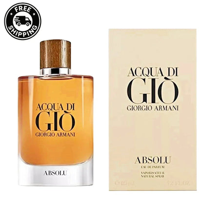 Acqua di Giò Absolu EDP for Men – 3.4 oz, 4.2 oz, 6.7 oz – Free USA Shipping, 3-Day Delivery