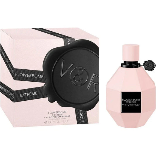 Viktor & Rolf Flowerbomb Extreme Eau de Parfum Intense for Women 100ml / 3.4 oz – Rich Floral Vanilla Patchouli Luxury Perfume | Long-Lasting | Free 3-Day USA Shipping