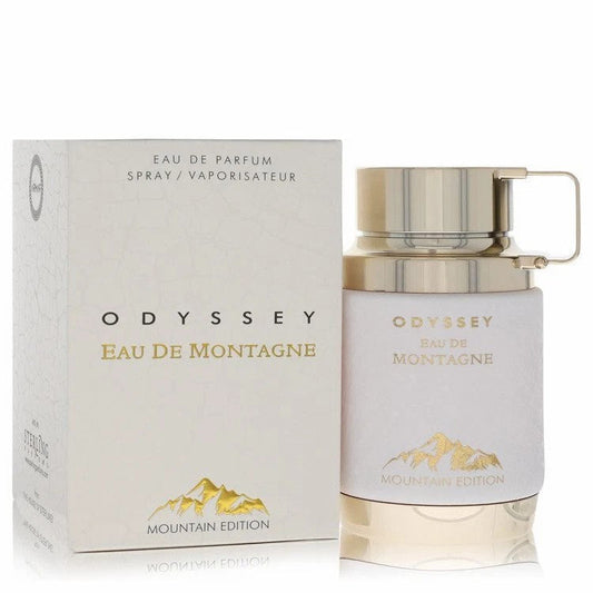 Armaf Odyssey Eau de Montagne EDP 100ml | Creamy Gourmand Perfume | Almond, Vanilla, Cacao, Sandalwood & White Flowers | Free Delivery All Over USA