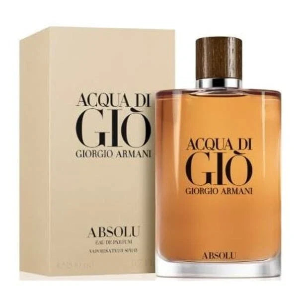 Acqua di Giò Absolu Eau de Parfum 6.7 oz , 4.2 oz Spray by Giorgio Armani – Woody Aquatic Men’s Fragrance | Free USA 3-Day Delivery