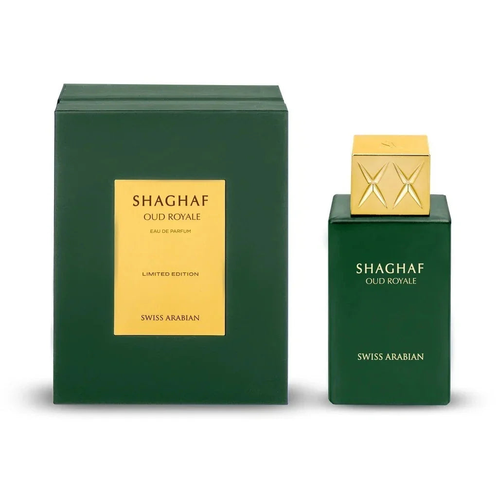 Swiss Arabian Shaghaf Oud Royale Eau De Parfum 75ml – Premium Royal Oud Luxury Perfume | 70% OFF + Free US Shipping