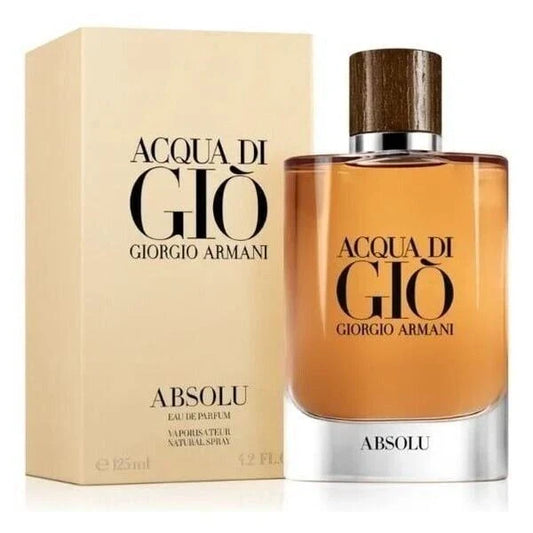 Acqua di Giò Absolu Eau de Parfum 6.7 oz , 4.2 oz Spray by Giorgio Armani – Woody Aquatic Men’s Fragrance | Free USA 3-Day Delivery