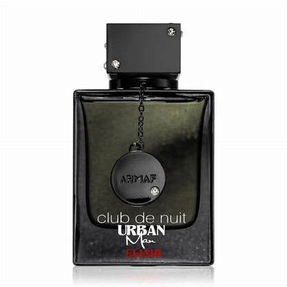 Armaf Club de Nuit Urban Man Elixir EDP 105ml | Luxury Men's Aromatic Perfume | Bergamot, Saffron, Lavender, Ambroxan & Cedar | Free Delivery All Over USA
