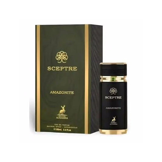 Maison Alhambra Sceptre Amazonite Eau De Parfum 100ml Unisex – Luxury Woody Fragrance | Free USA 3-Day Delivery