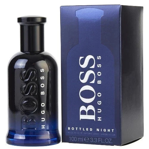 Hugo Boss Bottled Night Eau de Toilette 3.3 oz / 100ml for Men – Intense Woody Aromatic Fragrance | Free USA 3-Day Delivery