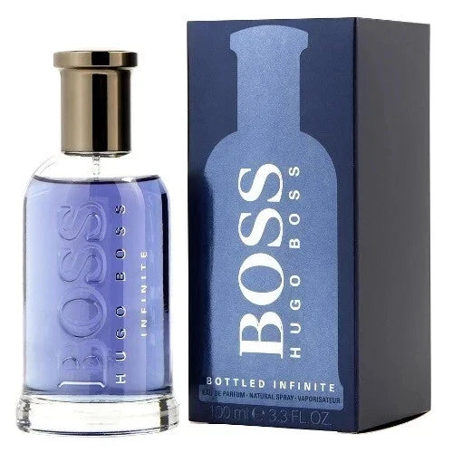 Hugo Boss Bottled Infinite Eau de Parfum 3.3 oz / 100ml for Men – Fresh Woody Aromatic Fragrance | Free USA 3-Day Delivery