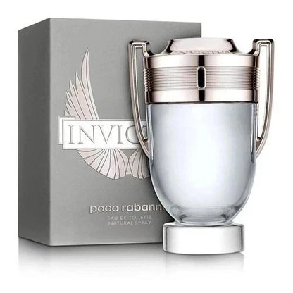 Paco Rabanne Invictus Eau de Toilette 100ml for Men | Authentic Designer Perfume Free 3-days Fast USA Delivery
